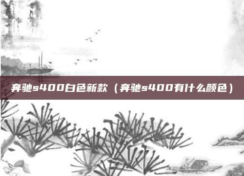 奔驰s400白色新款(奔驰s400有什么颜色)