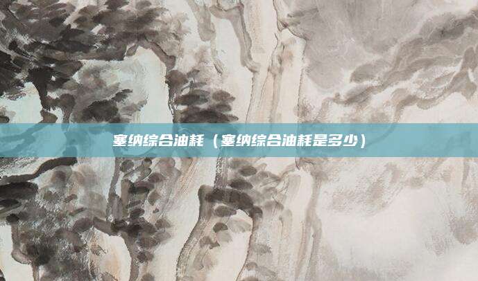 塞纳综合油耗(塞纳综合油耗是多少)
