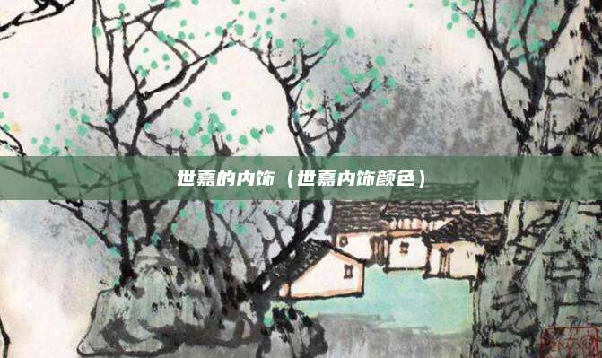 世嘉的内饰(世嘉内饰颜色)
