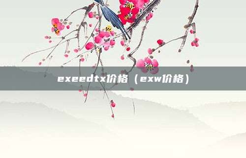 exeedtx价格(exw价格)