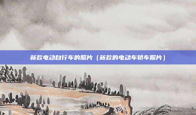 新款电动自行车的照片(新款的电动车轿车照片)