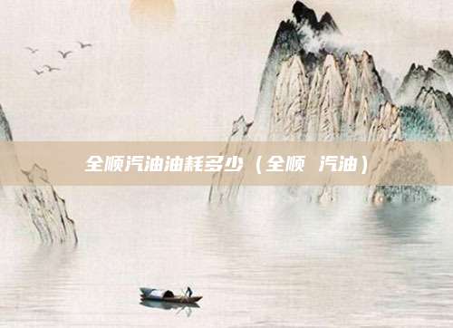 全顺汽油油耗多少（全顺 汽油）