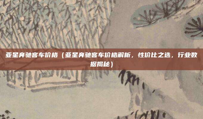 亚星奔驰客车价格（亚星奔驰客车价格解析，性价比之选，行业数据揭秘）