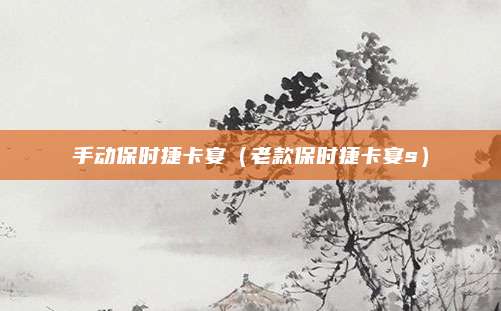 手动保时捷卡宴(老款保时捷卡宴s)