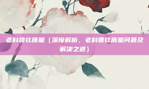 老科鲁兹质量（深度解析，老科鲁兹质量问题及解决之道）
