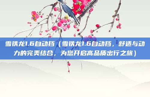 雪铁龙1.6自动挡(雪铁龙1.6自动挡,舒适与动力的完美结合,为您开启高品质出行之旅)