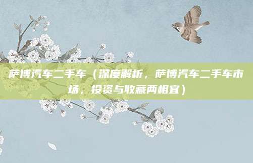 萨博汽车二手车(深度解析,萨博汽车二手车市场,投资与收藏两相宜)