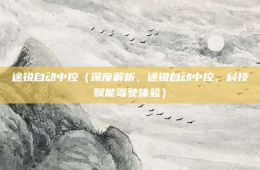 途锐自动中控(深度解析,途锐自动中控,科技赋能驾驶体验)