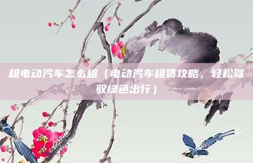 租电动汽车怎么租(电动汽车租赁攻略,轻松驾驭绿色出行)