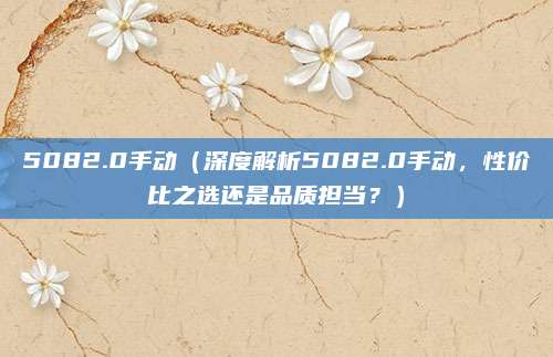 5082.0手动(深度解析5082.0手动,性价比之选还是品质担当?)