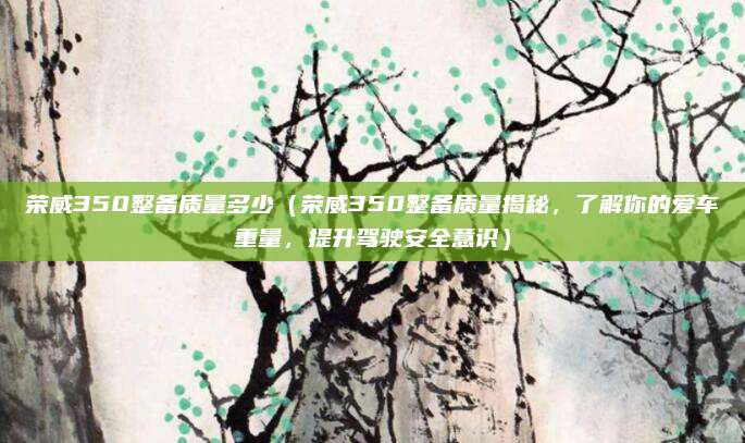 荣威350整备质量多少(荣威350整备质量揭秘,了解你的爱车重量,提升驾驶安全意识)