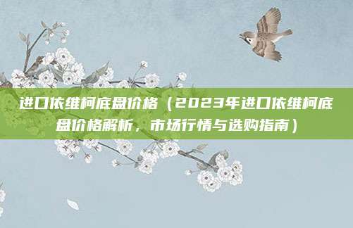 进口依维柯底盘价格（2023年进口依维柯底盘价格解析，市场行情与选购指南）