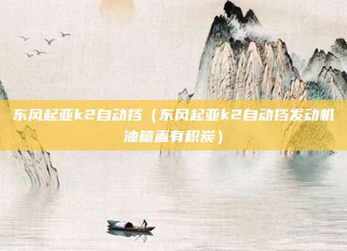 东风起亚k2自动挡(东风起亚k2自动挡发动机油箱盖有积炭)
