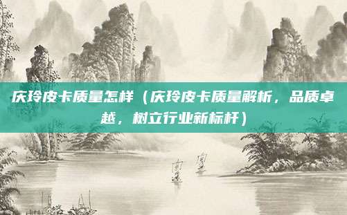 庆玲皮卡质量怎样(庆玲皮卡质量解析,品质卓越,树立行业新标杆)