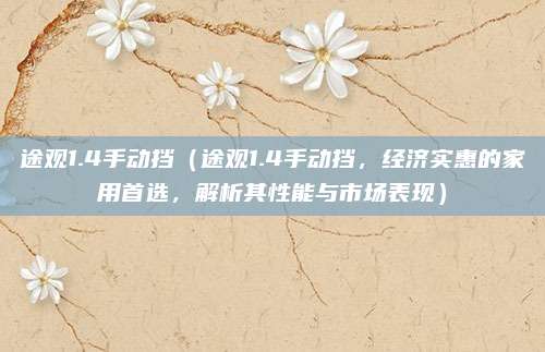 途观1.4手动挡(途观1.4手动挡,经济实惠的家用首选,解析其性能与市场表现)