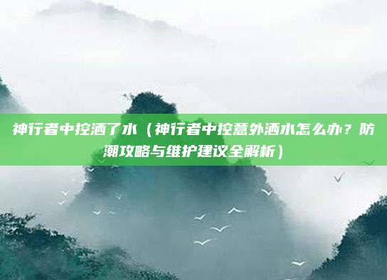 神行者中控洒了水(神行者中控意外洒水怎么办?防潮攻略与维护建议全解析)