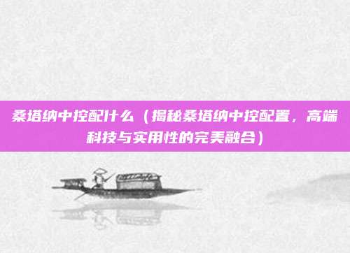 桑塔纳中控配什么（揭秘桑塔纳中控配置，高端科技与实用性的完美融合）