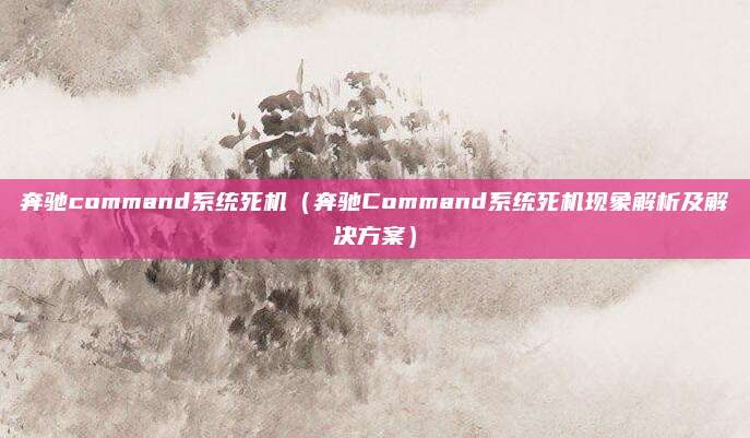 奔驰command系统死机(奔驰Command系统死机现象解析及解决方案)