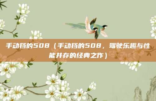 手动挡的508(手动挡的508,驾驶乐趣与性能并存的经典之作)