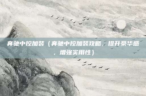 奔驰中控加装(奔驰中控加装攻略,提升豪华感,增强实用性)