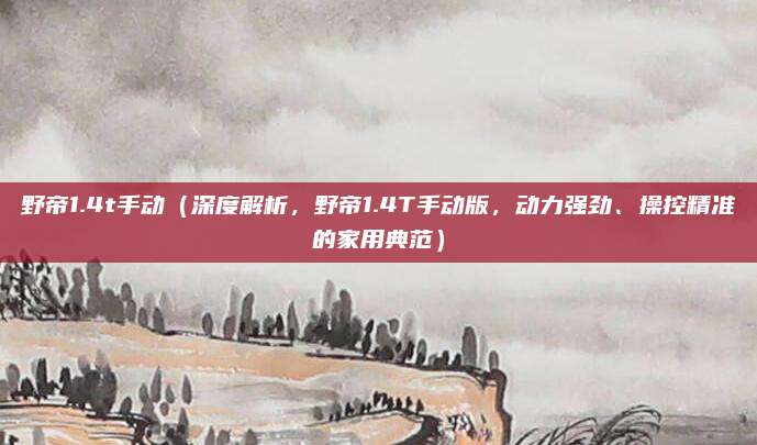 野帝1.4t手动(深度解析,野帝1.4T手动版,动力强劲、操控精准的家用典范)
