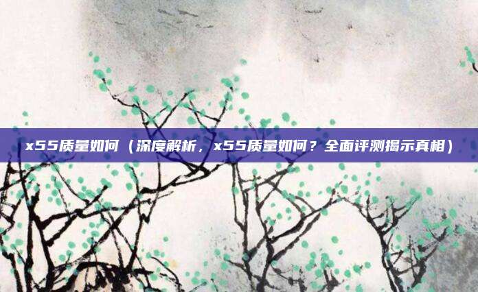x55质量如何（深度解析，x55质量如何？全面评测揭示真相）