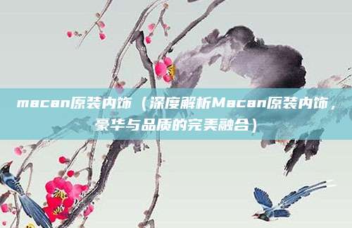 macan原装内饰（深度解析Macan原装内饰，豪华与品质的完美融合）