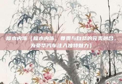 檀木内饰（檀木内饰，尊贵与自然的完美融合，为豪华汽车注入独特魅力）