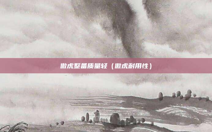 傲虎整备质量轻(傲虎耐用性)