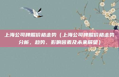上海公司牌照价格走势（上海公司牌照价格走势分析，趋势、影响因素及未来展望）