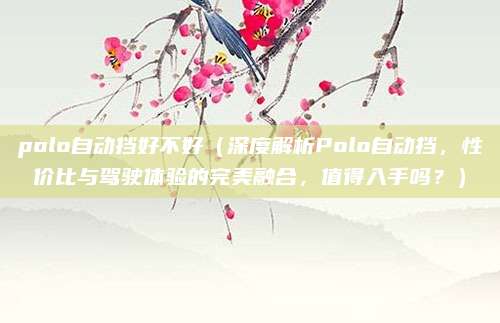 polo自动挡好不好(深度解析Polo自动挡,性价比与驾驶体验的完美融合,值得入手吗?)