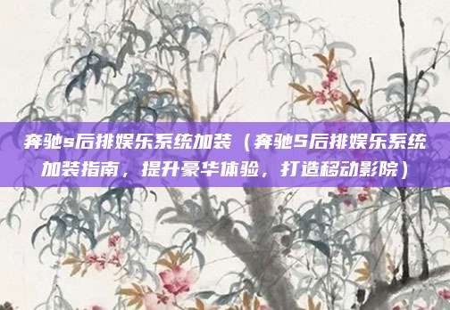 奔驰s后排娱乐系统加装(奔驰S后排娱乐系统加装指南,提升豪华体验,打造移动影院)