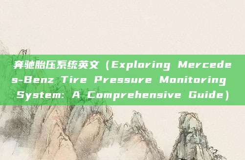 奔驰胎压系统英文(Exploring Mercedes-Benz Tire Pressure Monitoring System: A Comprehensive Guide)