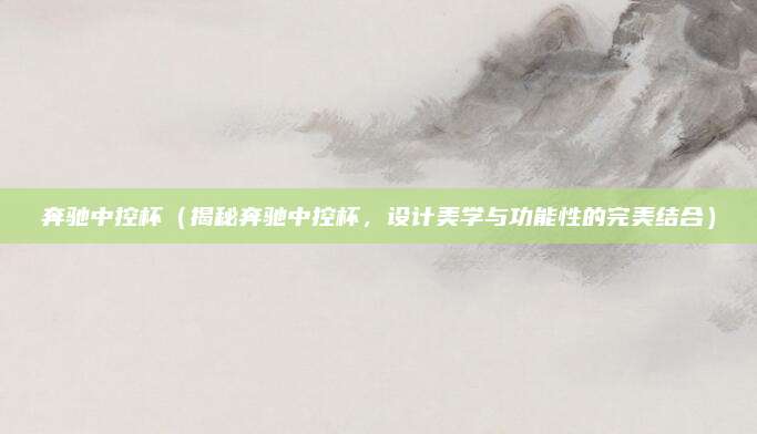 奔驰中控杯（揭秘奔驰中控杯，设计美学与功能性的完美结合）