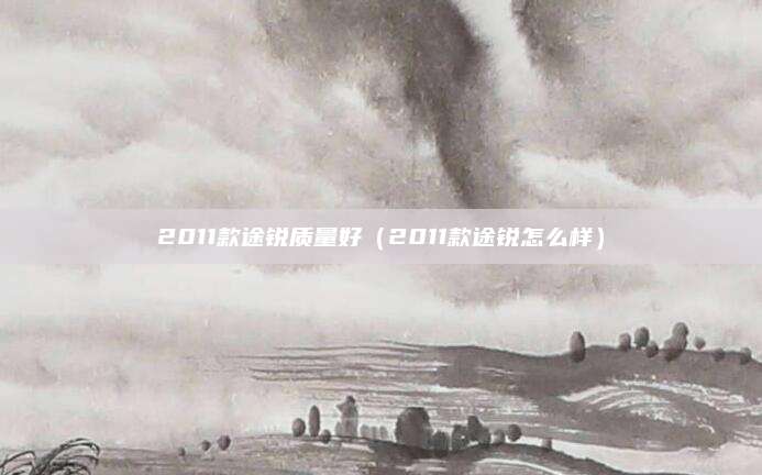 2011款途锐质量好(2011款途锐怎么样)