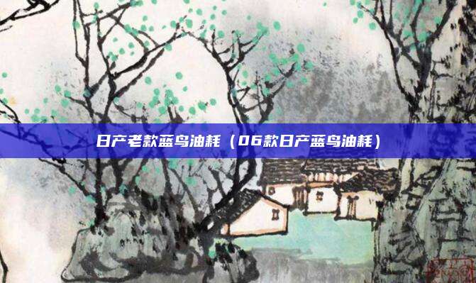 日产老款蓝鸟油耗(06款日产蓝鸟油耗)