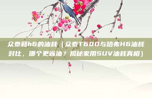 众泰和h6的油耗(众泰T600与哈弗H6油耗对比,哪个更省油?揭秘家用SUV油耗真相)