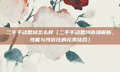 二手手动思域怎么样(二手手动思域市场解析,性能与性价比的完美结合)