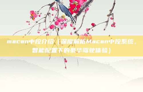 macan中控介绍(深度解析Macan中控系统,智能配置下的豪华驾驶体验)
