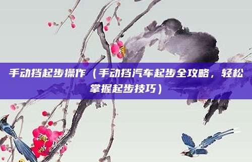 手动挡起步操作(手动挡汽车起步全攻略,轻松掌握起步技巧)