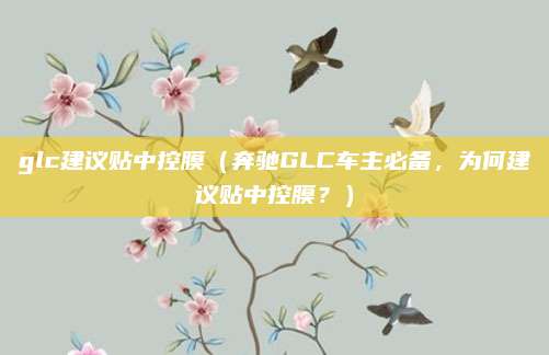 glc建议贴中控膜（奔驰GLC车主必备，为何建议贴中控膜？）