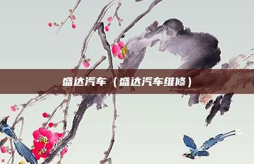 盛达汽车(盛达汽车维修)
