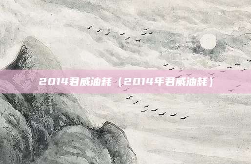 2014君威油耗(2014年君威油耗)