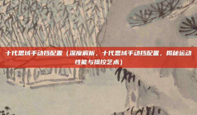 十代思域手动挡配置（深度解析，十代思域手动挡配置，揭秘运动性能与操控艺术）