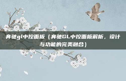 奔驰gl中控面板（奔驰GL中控面板解析，设计与功能的完美融合）