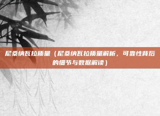 尼桑纳瓦拉质量（尼桑纳瓦拉质量解析，可靠性背后的细节与数据解读）
