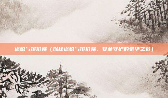 途锐气帘价格（探秘途锐气帘价格，安全守护的豪华之选）