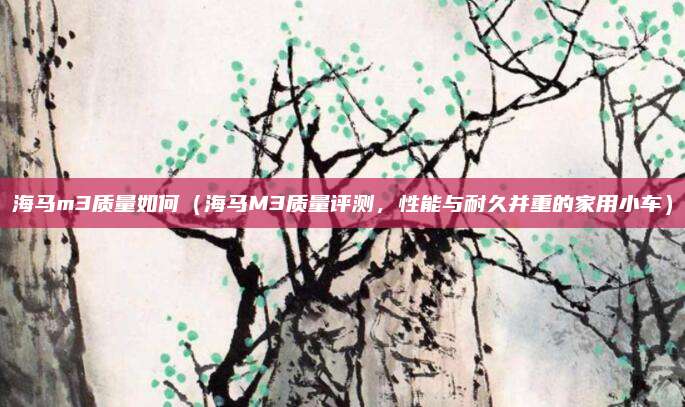 海马m3质量如何（海马M3质量评测，性能与耐久并重的家用小车）