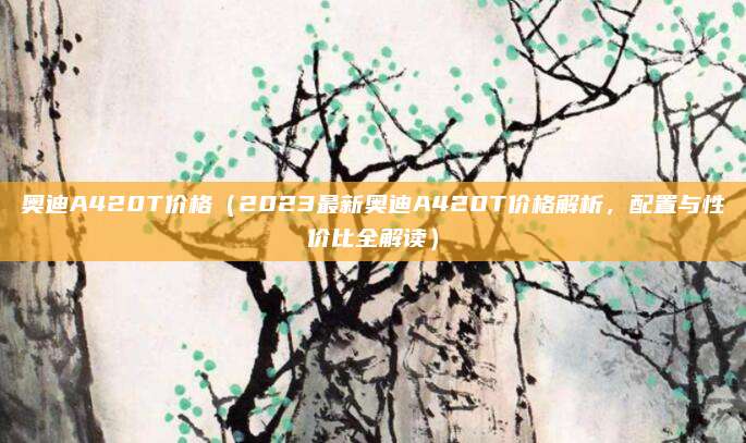 奥迪A420T价格（2023最新奥迪A420T价格解析，配置与性价比全解读）
