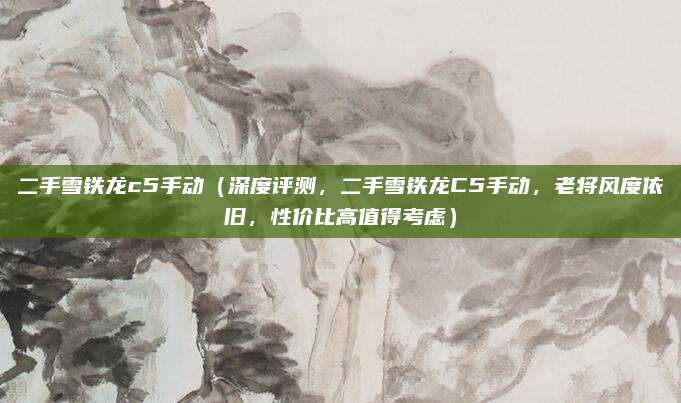 二手雪铁龙c5手动（深度评测，二手雪铁龙C5手动，老将风度依旧，性价比高值得考虑）